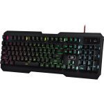 Redragon K506 CENTAUR-2 RGB Membrane Gaming Full Keyboard - Metal Panel | Black - Image 6