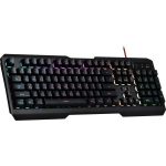 Redragon K506 CENTAUR-2 RGB Membrane Gaming Full Keyboard - Metal Panel | Black