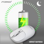 FOREV FV-198 Wireless Mouse - 2.4Ghz 1600DPI 4 Buttons -10m Range | Blue - Image 6