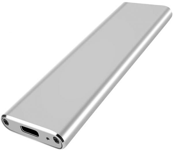 M.2 NVMe SSD Enclosure Silver 6