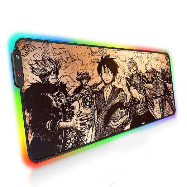 One Piece RGB Gaming Mousepad