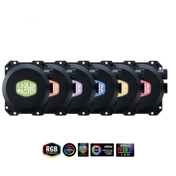 Cooler Master MasterLiquid ML120L RGB AIO MLW D12M A20PC R1 Components Cooling Fans Modding 6