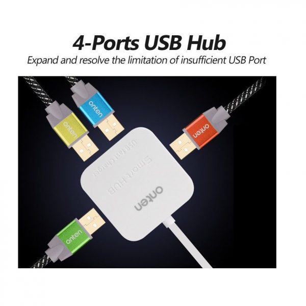 ONTEN 4 Port USB Hub OTN 5210 4