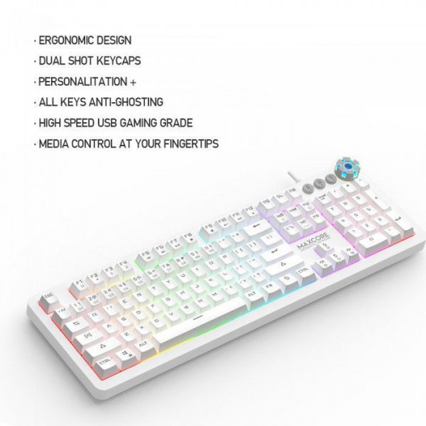 fantech mk852 maxcore rgb gaming keyboard white space edition 1