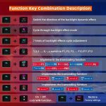 Motospeed CK61 60% RGB Mechanical Keyboard - Red Switches | Black - Image 8