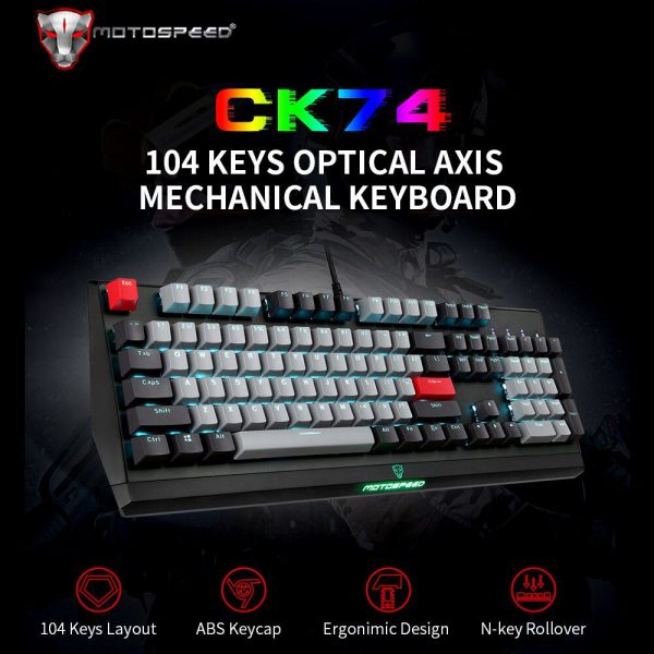 Motospeed CK74 Gaming Keyboard 1