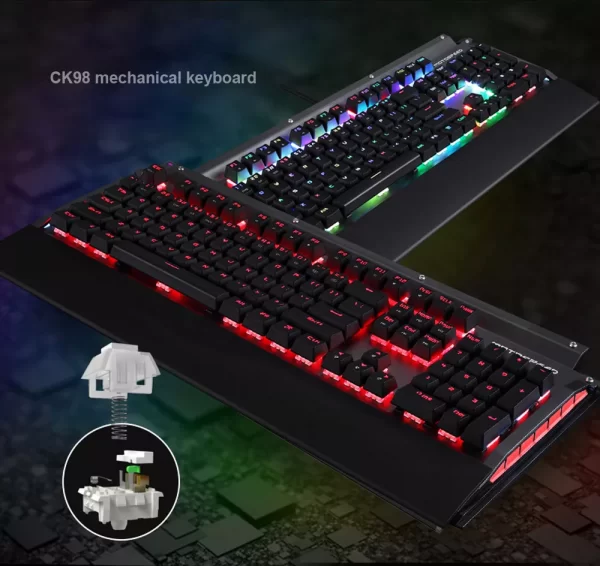 Motospeed CK98 Gaming Keyboard Mechanical @ nextmart 14