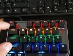 Motospeed K27 One-Handed Mechanical Gaming Keyboard - 27 Keys - 9 LED Backlit | Red Switch - الصورة 4