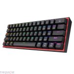 Redragon K617 FIZZ 60% RGB Gaming Mechanical Keyboard – Linear Red Switches | Black - Image 4