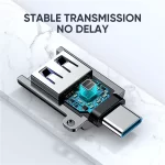 JOYROOM S-H151 OTG Type-C male to USB 3.0 female Adapter OTG Wide Compatibility - Image 8