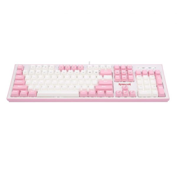 REDRAGON HADES K623 USB Pink White Mechanical Gaming Keyboard 3