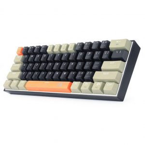Redragon K606 Lakshmi Gaming Keyboard Orange Black Grey Brown4