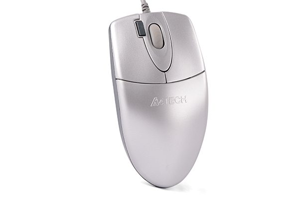 A4Tech OP-620D Optical Mouse (1) A4Tech OP-620D Optical Office Mouse USB - Double Click -1000DPI For PC / MAC | Silver - الصورة 1