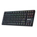 REDRAGON K539 ANUBIS 80% TKL Wireless / BT RGB Gaming Mechanical Keyboard - Low Profile Brown Switches | Black