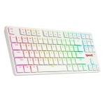 ⁦REDRAGON K539 ANUBIS 80% TKL Wireless / BT RGB Gaming Mechanical Keyboard - Low Profile Brown Switches | White⁩ - الصورة ⁦13⁩