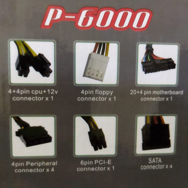 Techno Zone P6000 Power Supply