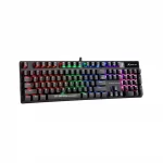 XTRIKE ME GK-980 Rainbow Full Mechanical Keyboard - Blue Switches | Black - Image 2