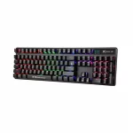 XTRIKE ME GK-980 Rainbow Full Mechanical Keyboard - Blue Switches | Black - Image 5
