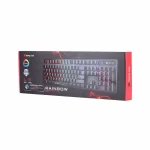 XTRIKE ME GK-980 Rainbow Full Mechanical Keyboard - Blue Switches | Black - Image 6
