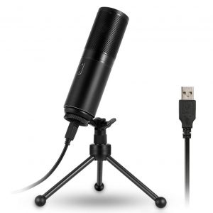 Yanmai Q9 Studio Condenser Microphone with Tripod for USB Recording Studio 1