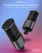 Yanmai X2 MICPRO 3.5mm Professional Condenser Microphone Studio Kit | Black - الصورة 5