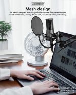Yanmai X2 MICPRO 3.5mm Professional Condenser Microphone Studio Kit | Black - الصورة 6