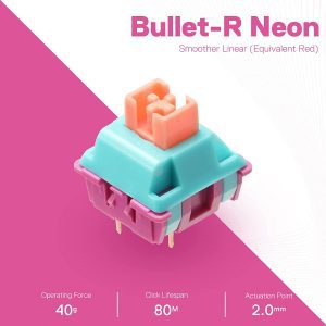 REDRAGON A113 BULLET-R Switches