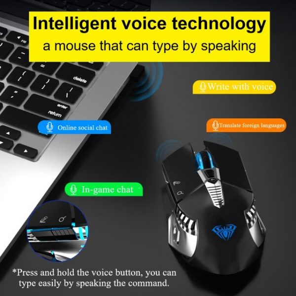 AULA SC200 Wireless Intelligent Voice Mouse 1