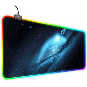 Blue Space RGB Gaming Mousepad