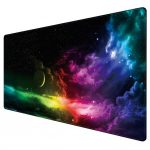 Colored Galaxy Gaming Mouse Pad - XL Size Anti Slip Base - Speed Edition | 70 X 30 cm