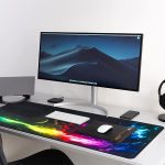 Colored Galaxy Gaming Mouse Pad - XL Size Anti Slip Base - Speed Edition | 70 X 30 cm - الصورة 6