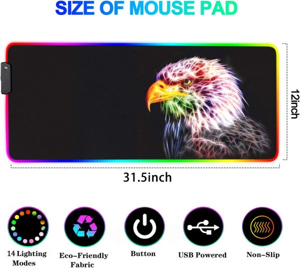 Eagle RGB Gaming Mousepad 2