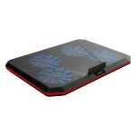 HAVIT HV-F2069 Laptop Cooling Pad with 4 Fans &  Blue LED Light - Up to 17" | Black - Image 7