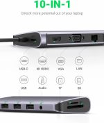 UGREEN USB-C 10 in 1 Multifunction Adapter  