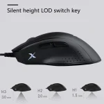 ⁦Bloody X5 PRO RGB Esports Gaming Mouse USB | Black⁩ - الصورة ⁦4⁩