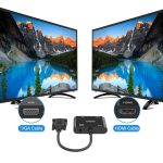 ONTEN OTN-5138HV VGA to HDMI + VGA