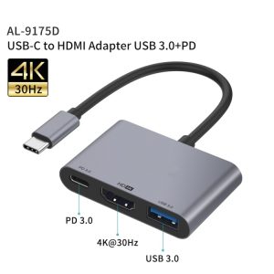 ONTEN OTN-9175D Type-C to HDMI Adapter