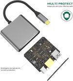 ONTEN OTN-9175D Type-C to HDMI Adapter