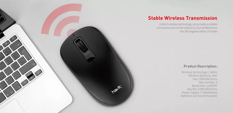 HAVIT MS626GT Wireless Mouse