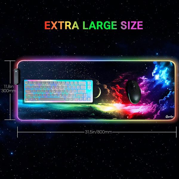 RGB Galaxy Mousepad