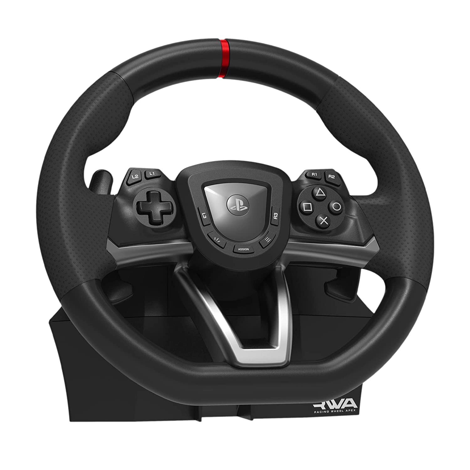 HORI Racing Wheel Apex for Playstation 5, PlayStation 4 and PC - Officially Licensed by Sony - Compatible with Gran Turismo 7-9 HORI Racing Wheel APEX PS5 SPF-004U