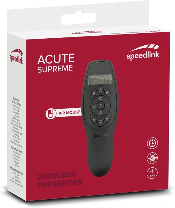 Speedlink ACUTE SUPREME Presenter and Air Mouse