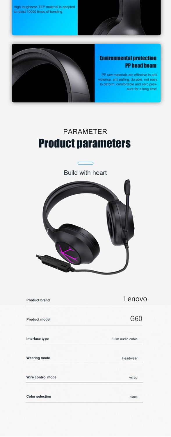 Lenovo G60 Gaming Headset 