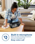 Kisonli LP-2S Bluetooth Speaker Clock