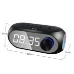 Kisonli LP-2S Bluetooth Speaker Clock