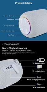Kisonli Q15 Bluetooth Speaker