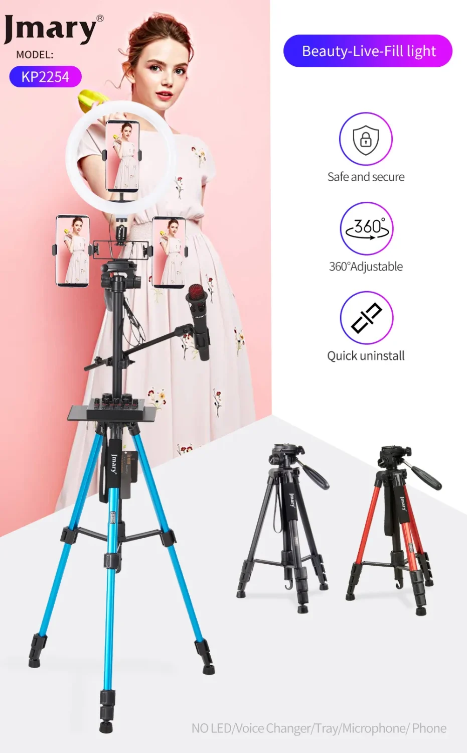 Jmary KP-2254 Tripod @ nextmart