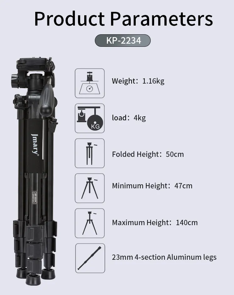 Jmary KP-2234 Tripod