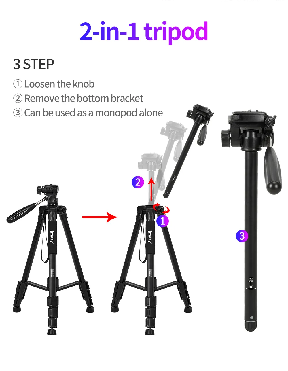 Jmary KP-2254 Tripod @ nextmart