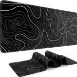 Topographic Lines Mouse Pad